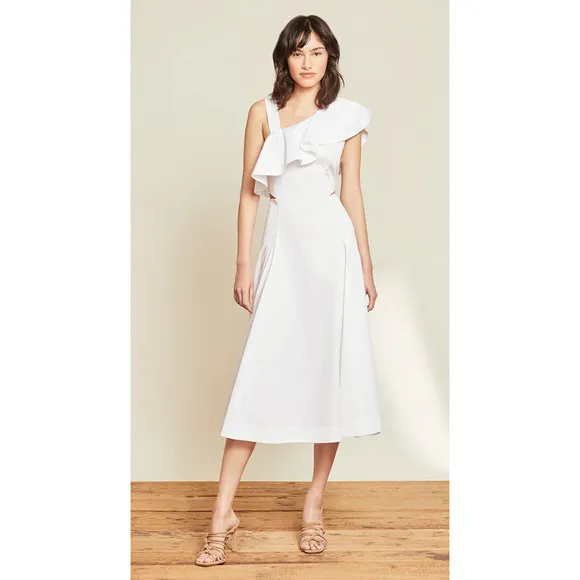 Veronica Beard Beilla Dress‎ in White Size 0