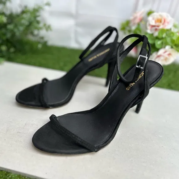 Veronica BeardMaya 95MM Leather Sandals black size 8.5 $450 NEW