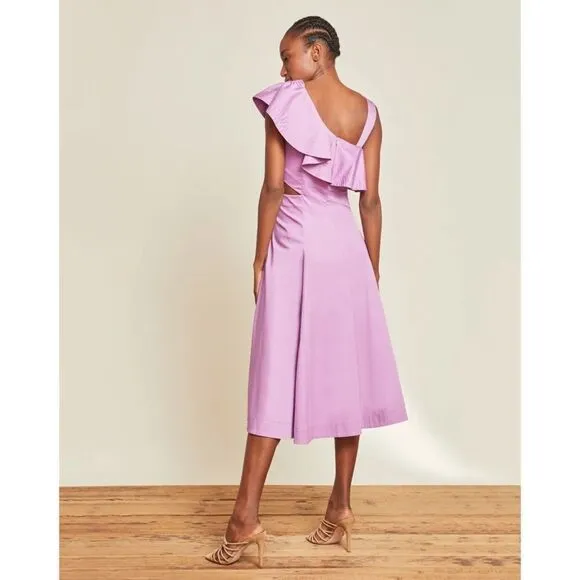 Veronica Beard Beilla One-Shoulder Dress