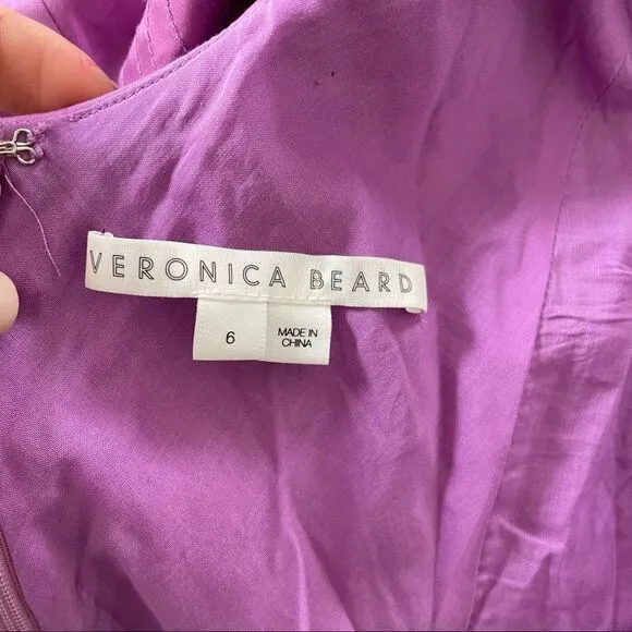 Veronica Beard Beilla One-Shoulder Dress