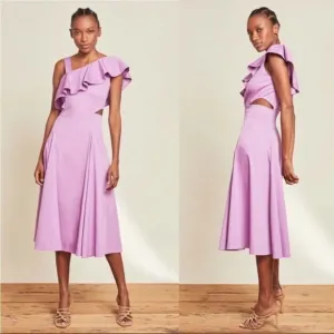 Veronica Beard Beilla One-Shoulder Dress
