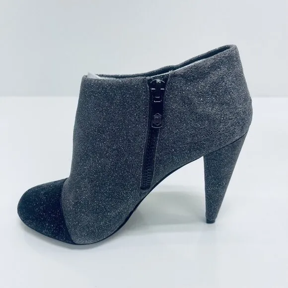 Vince Camuto Shoes Heels Sz 5 1/2 B Women’s Amoby Glitter Heels Gray Black  New