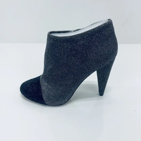 Vince Camuto Shoes Heels Sz 5 1/2 B Women’s Amoby Glitter Heels Gray Black  New