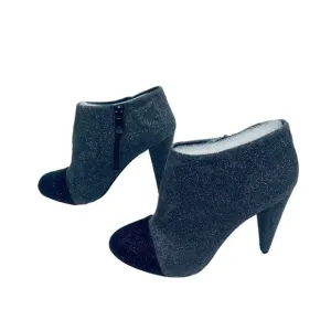 Vince Camuto Shoes Heels Sz 5 1/2 B Women’s Amoby Glitter Heels Gray Black  New