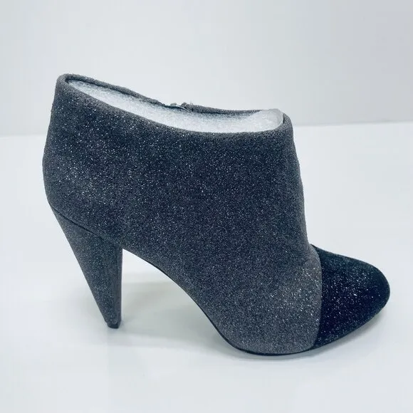 Vince Camuto Shoes Heels Sz 5 1/2 B Women’s Amoby Glitter Heels Gray Black  New