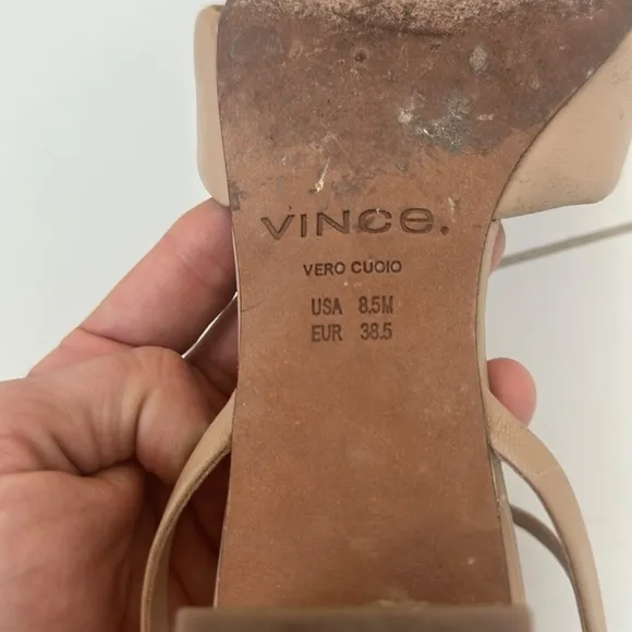 Vince Rosalie B Women's Tan Sandals 8.5