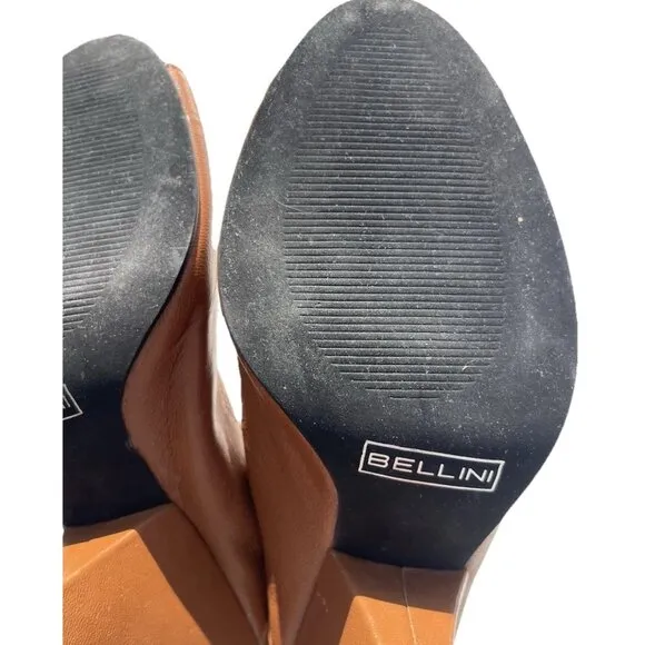 Vintage Bellini Women's ULLIN Women’s Heels Shoes Size 10 Brown Leather Western