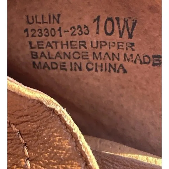 Vintage Bellini Women's ULLIN Women’s Heels Shoes Size 10 Brown Leather Western