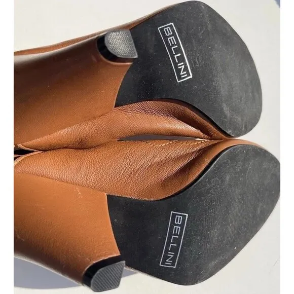 Vintage Bellini Women's ULLIN Women’s Heels Shoes Size 10 Brown Leather Western