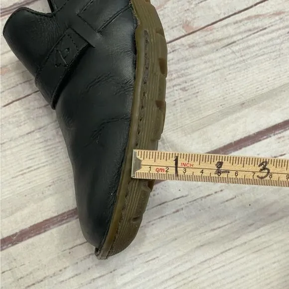 Vintage Dr. Martens Women's Dana Leather Pumps Lug Sole Black Size 10