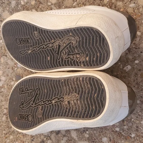 Vintage Havana Charlee Three Strap Glitter Star Sneaker 9 Toddler