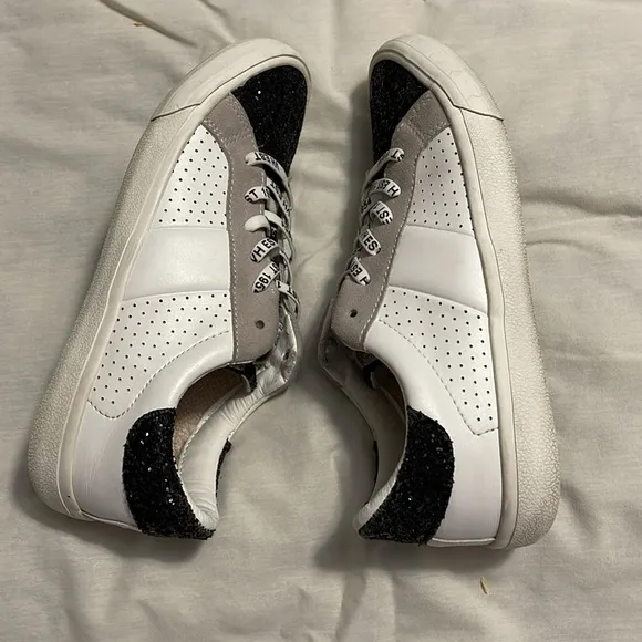 Vintage Havana Dina 10 White and Black glitter 💥