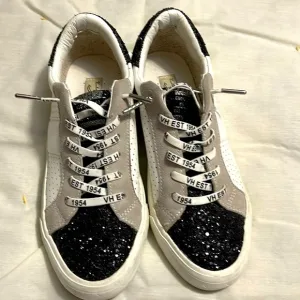 Vintage Havana Dina 10 White and Black glitter 💥