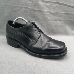 Vintage Muro Welt Mens‎ 1960 Black Leather Dress Shoes Size 10 Rare