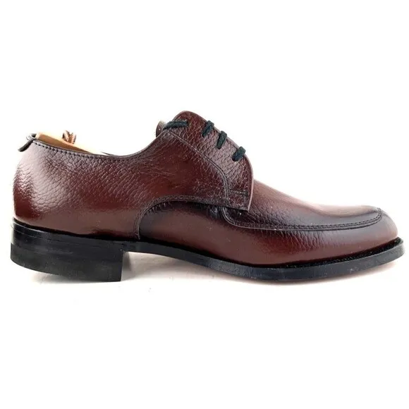 Vintage Nunn Bush Spartan Brown Leather Dress Shoes Men’s Size 7.5 E