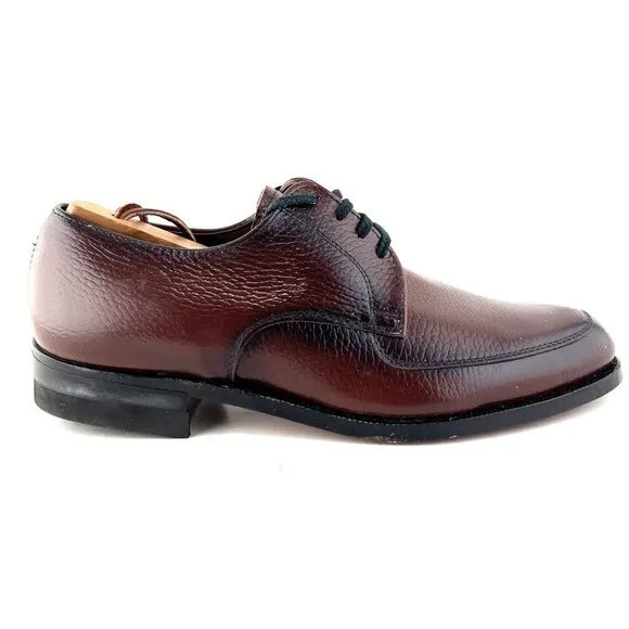 Vintage Nunn Bush Spartan Brown Leather Dress Shoes Men’s Size 7.5 E