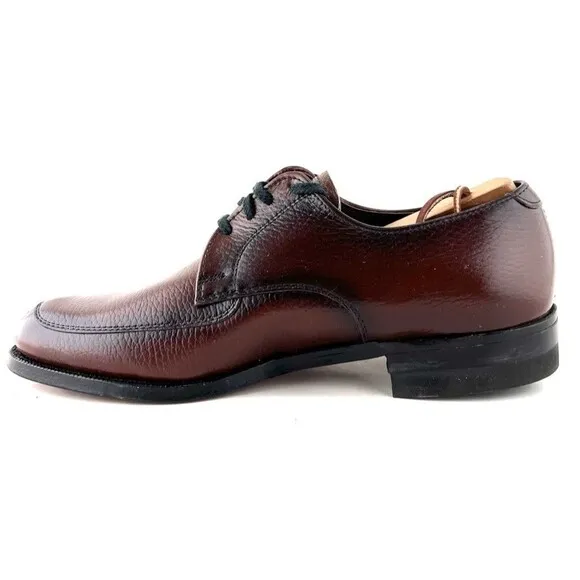 Vintage Nunn Bush Spartan Brown Leather Dress Shoes Men’s Size 7.5 E