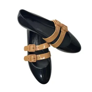 Vivienne Westwood Anglomania   Melissa Rubber Ballet Flats Shoes Straps Size 8
