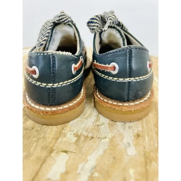 VTG Childs Stride 60s 70s Leather‎ Dress Shoes Toddler Made In USA Size 5 1/2 D