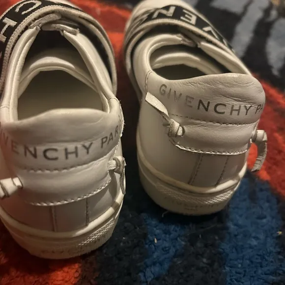 White and black Givenchy shoes for boys or girls