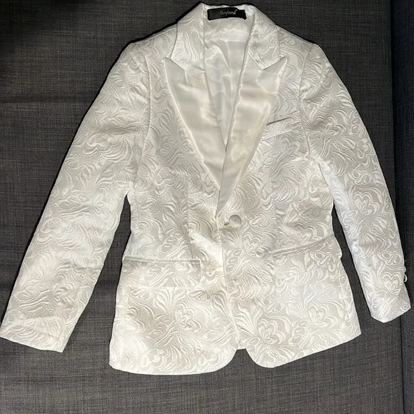 White Communion Boy Suit