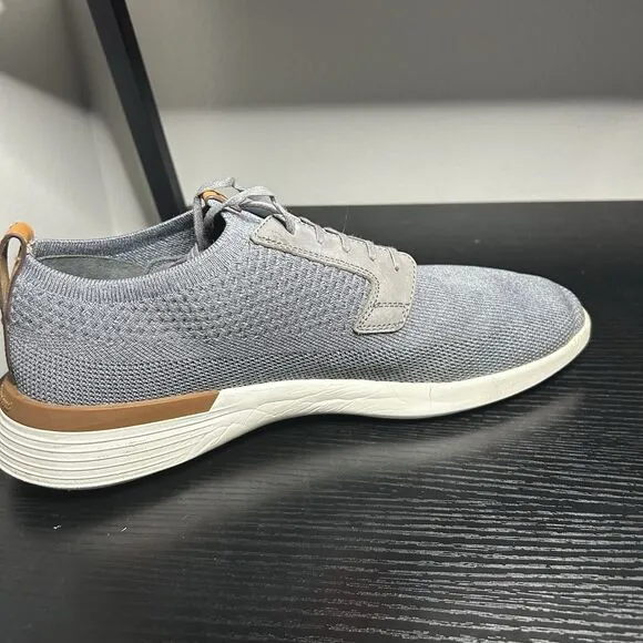 Wolf And Shepherd Mens Size 10 Swiftknit Derby Gray Dress Shoes Sneakers