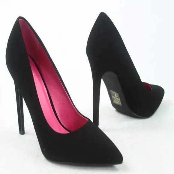 Women's Bridal Sexy Color Pointed Toe Patent Pump Heels Shoes