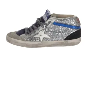 Women's Silver Glitter Sneakers ggdb