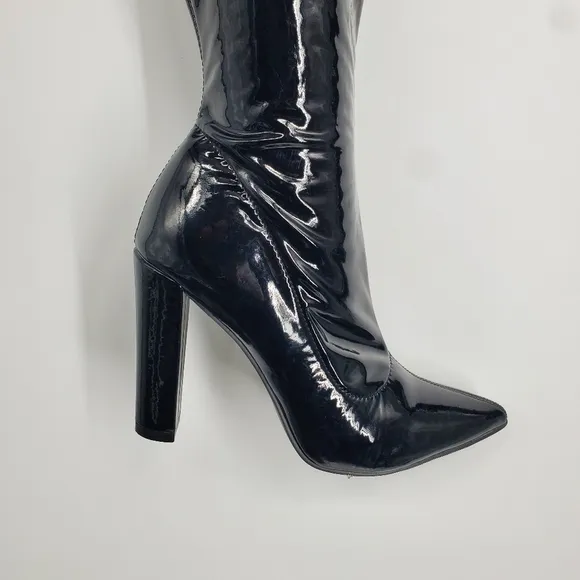 WSKEISP Shoes Women 10.5 Stiletto Over The Thigh High Boots Heels
