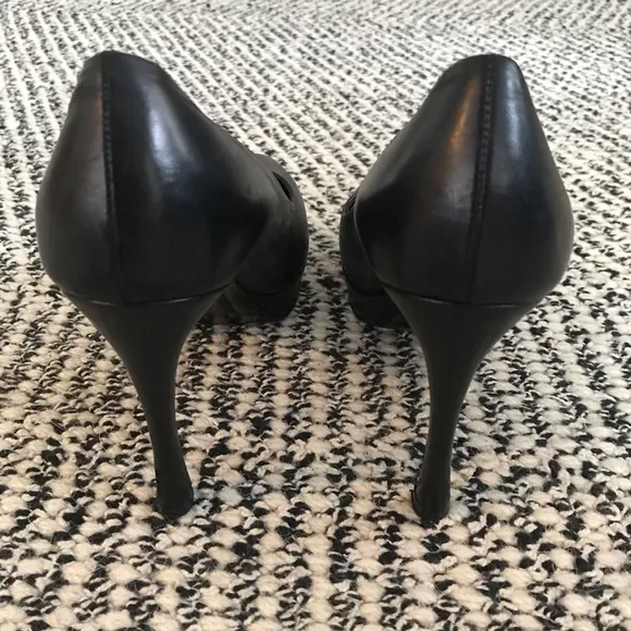 YSL Tribtoo Black Stiletto Pumps