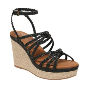 ZODIAC Shana-Espad espadrille wedge sandals leather braided strappy Size 10M