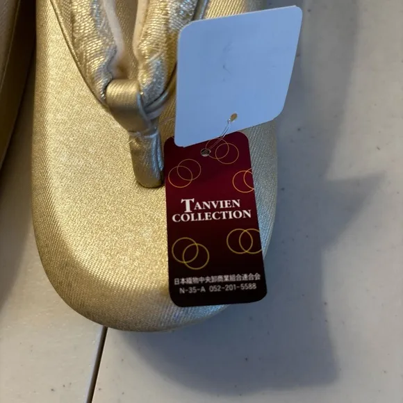 Zori Sandals Geisha Formal Japanese Wedding Size 6